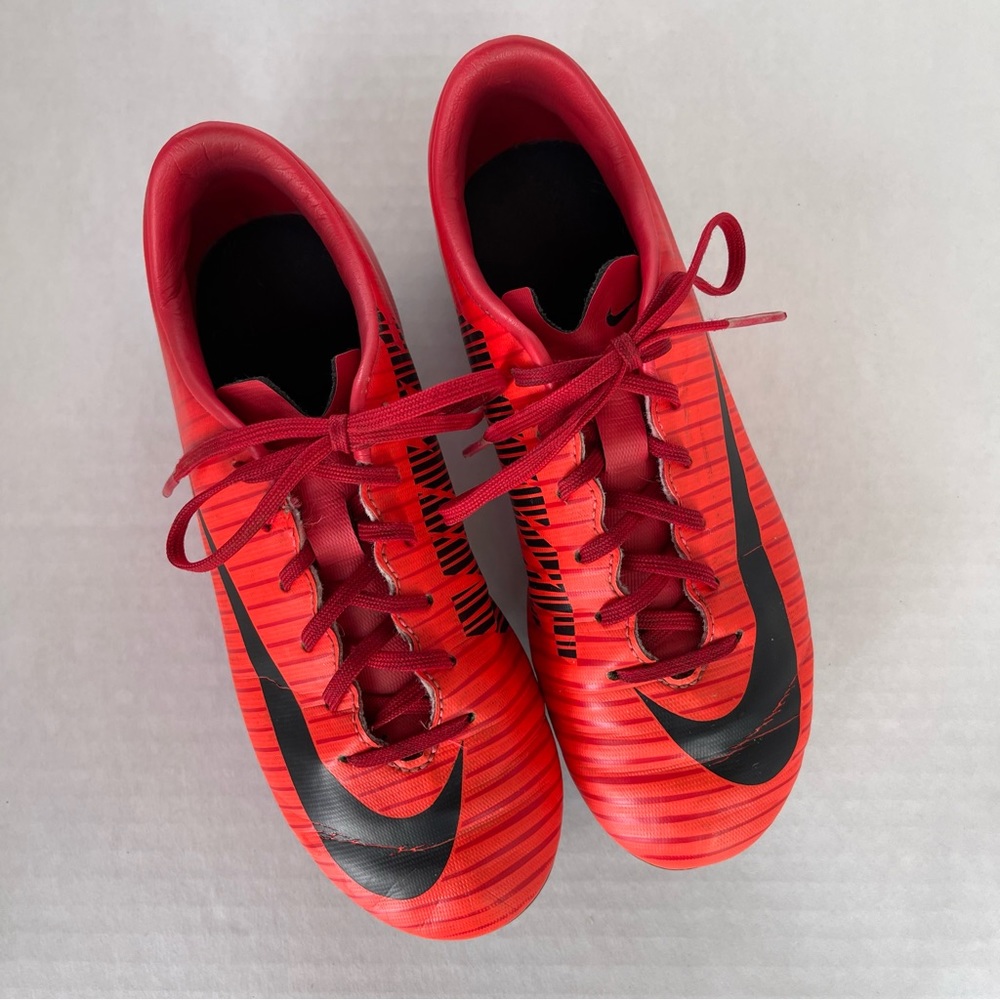 Red Nike Soccer Cleats